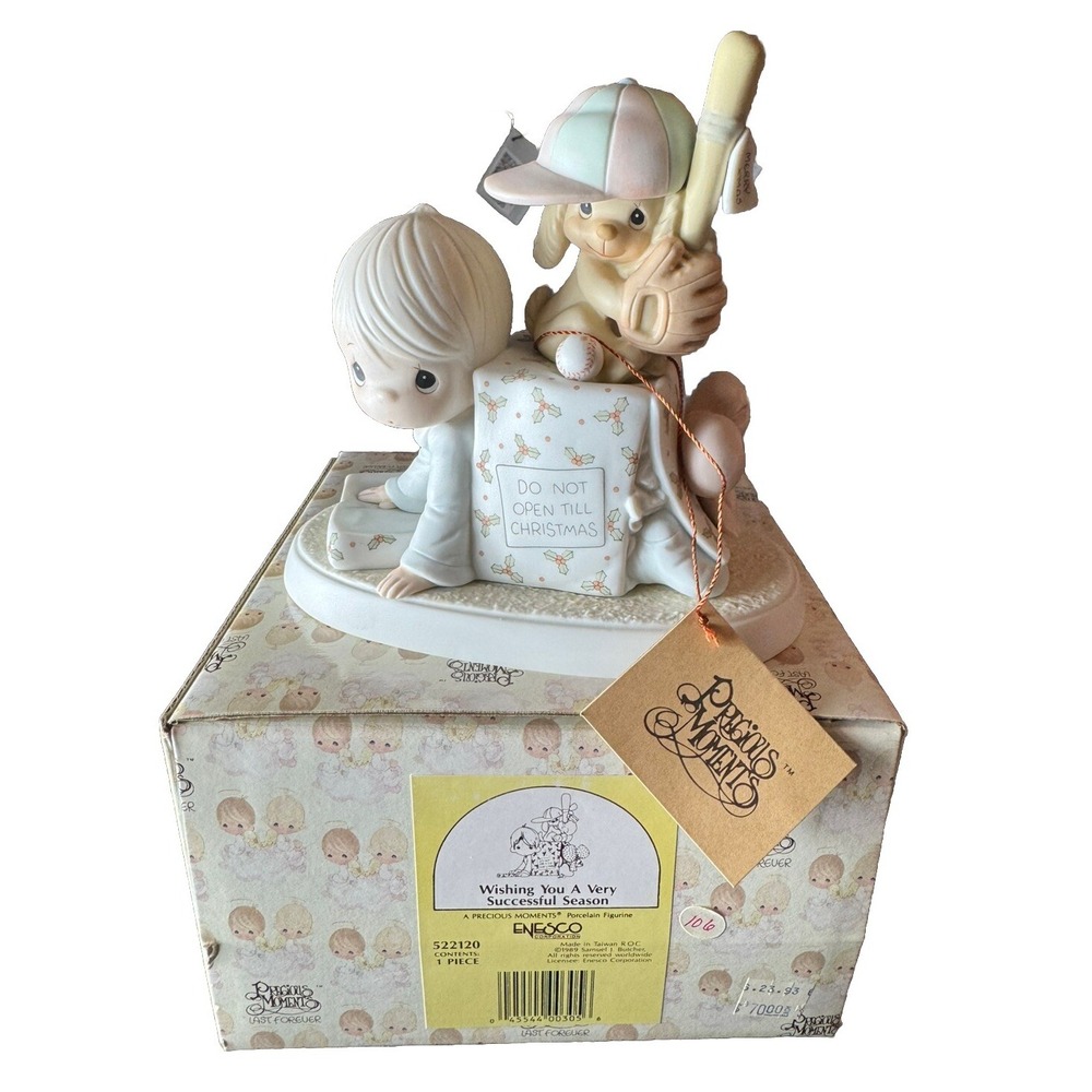 Precious Moments 522120 "Wishing You a Very Successful Season" Porcelain